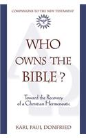 Who Owns the Bible?