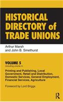 Historical Directory of Trade Unions