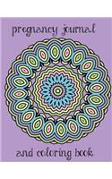 Pregnancy Journal and Coloring Book
