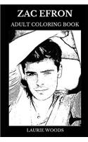 Zac Efron Adult Coloring Book