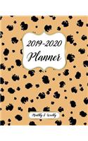 2019-2020 Monthly And Weekly Planner: Calendar, Organizer, Goals and Wish List + More - Monthly And Weekly Monday Start Academic Year Planner - July 2019 to June 2020 Record Book- Cheeta