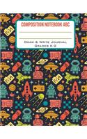 Composition Notebook ABC Draw & Write Journal Grades K-2