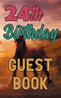 24th Birthday Guest Book