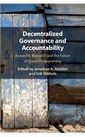 Decentralized Governance and Accountability