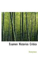 Examen Historico Critico