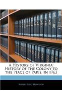 A History of Virginia