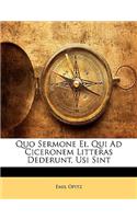 Quo Sermone Ei, Qui Ad Ciceronem Litteras Dederunt, Usi Sint