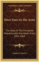 Three Years In The Army