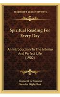 Spiritual Reading For Every Day