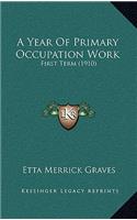 A Year Of Primary Occupation Work