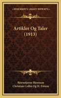 Artikler Og Taler (1913)
