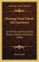 Gleanings From School-Life Experience