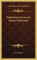 Meditations Sacrae and Human Philosophy