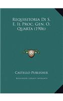 Requisitoria Di S. E. Il Proc. Gen. O. Quarta (1906)