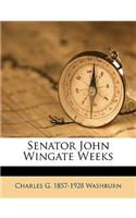 Senator John Wingate Weeks