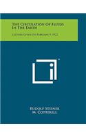 The Circulation of Fluids in the Earth