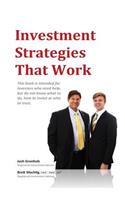 Investment Strategies That Work