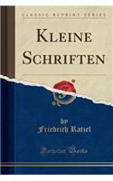 Kleine Schriften (Classic Reprint)