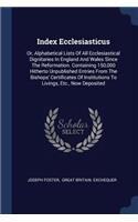 Index Ecclesiasticus