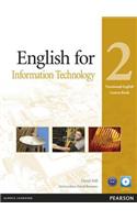 English for IT Level 2 Coursebook and CD-ROM Pack: (Vocational English)