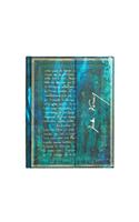 Paperblanks Verne, Twenty Thousand Leagues Embellished Manuscripts Collection Hardcover Ultra Lined Wrap Closure 144 Pg 120 GSM