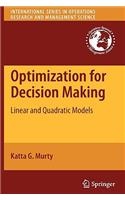 Optimization for Decision Making