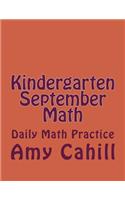 Kindergarten September Math: Daily Math Practice