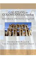 Galatians to Colossians in Cherokee