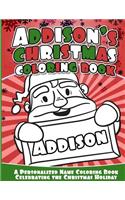 Addison's Christmas Coloring Book