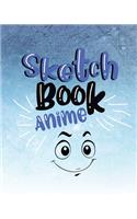 Sketch Book Anime: Dot Grid Journal Notebook