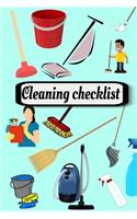 Cleaning checklist
