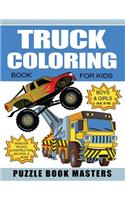 Truck Coloring Book for Kids
