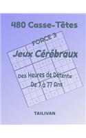 480 Casse-Têtes Jeux Cérébraux Force 3