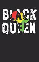 black queen: Notebook Journal Black Girl Magic African American Heritage Pride in Black History. Afro Kink Is Beautiful.