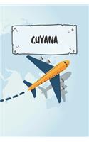 Guyana: Ruled Travel Diary Notebook or Journey Journal - Lined Trip Pocketbook for Men and Women with Lines