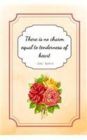There is no charm equal to tenderness of heart, Jane Austen: Vintage Style Notebook / Journal, Unique Great Cute Gifts for Women this Christmas Birthday Her Friend Sister Mom Mum Grandma Girl, Alternative to g