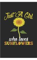 Just A Girl Who Loves Sunflowers