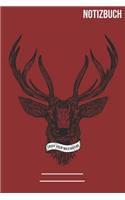 Notizbuch Mandala Hirsch