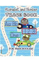 Alphabet And Number Trace Book