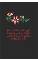 She Is Clothed: Proverbs Weekly 2020 Planner