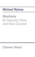 Manhatta (for Soprano Voice and Bass Clarinet)