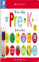 Write-and-Wipe Pre-K Activity Book