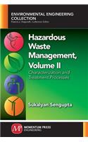 Hazardous Waste Management, Volume II