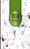 Polar Graph Paper Notebook: (Polar Graph Paper Notebooks: 1/2 Inch Centered)