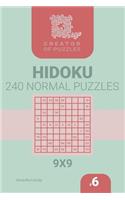 Creator of puzzles - Hidoku 240 Normal (Volume 6)