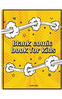 Blank Comic Book For Kids: Blank Comic Books with balloon talk, Draw Your Own Comics, 140 Pages, Big Comic Panel Book For Kids, Lots of Pages