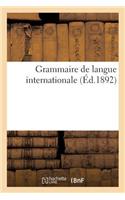 Grammaire de Langue Internationale