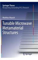 Tunable Microwave Metamaterial Structures