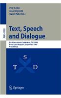 Text, Speech and Dialogue