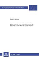 Stellvertretung Und Botenschaft